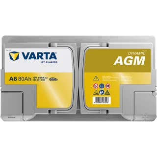 VARTA A6 80Ah AGM Battery – Reliable Power | Swastik Fabs